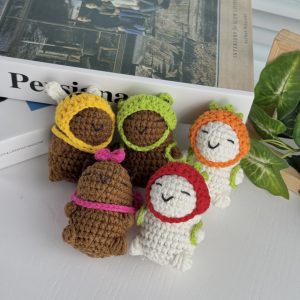 Mini Crochet Capybara Handmade